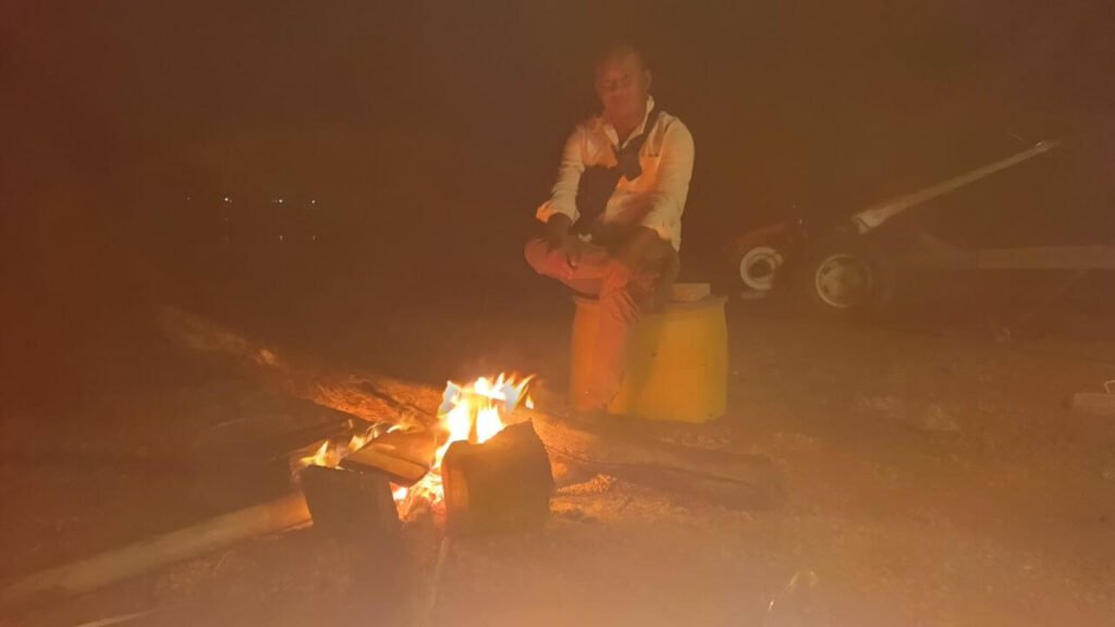 The quiet work: Sitting by the fire, reflecting on the three months of silence and initial failure before the strategy changed.